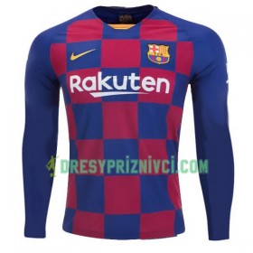 Fotbalový Dres FC Barcelona Domácí 2019-2020 Dlouhý Rukáv